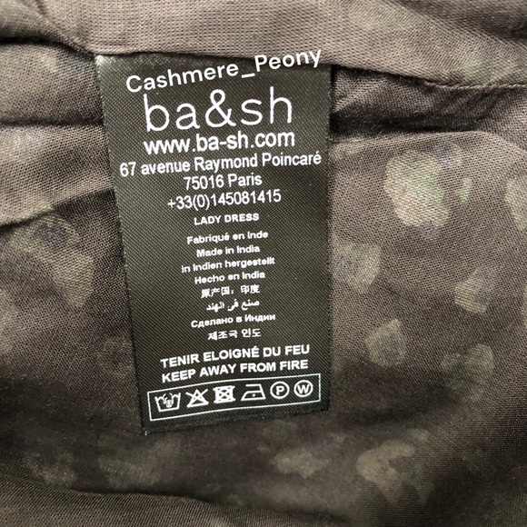 ba&sh Bowie Printed Midi Dress XS - Picture 7 of 12